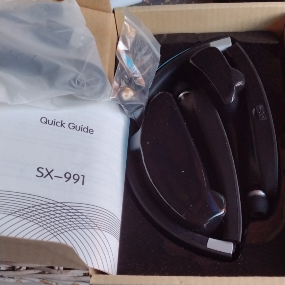 SX-991 Wireless Headphones - Black